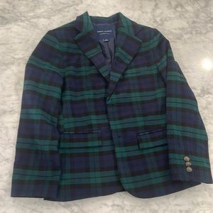 Janie and Jack Boys plaid jacket